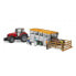 Фото #7 товара Bruder Livestock trailer with 1 cow - Green,Grey - Plastic - Trailer - 1:16 - 3 yr(s) - Preassembled