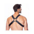 Adjustable Leather Harness with Buckles