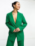 Фото #1 товара Aria Cove oversized blazer co-ord in green