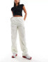 Calvin Klein Jeans cargo trouser in white