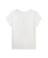 ფოტო #2 პროდუქტის Toddler and Little Girls Polo Bear Cotton Jersey T-shirt
