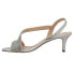 Фото #5 товара Nina Nieves Rhinestone Slingback Womens Silver Dress Sandals NIEVES-SILVER