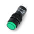 LED indicator 230V AC - 12mm - green