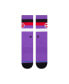 ფოტო #3 პროდუქტის Men's Toronto Raptors Stripe Crew Socks