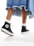 Converse Chuck Taylor All Star Hi cherry trainers in black