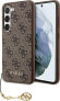 Фото #1 товара Guess Guess GUHCSA55GF4GBR A55 A556 brązowy/brown hardcase 4G Charms Collection