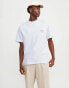 Jack & Jones oversized t-shirt with atalier backprint in white