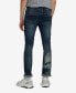 ფოტო #2 პროდუქტის Men's Skinny Fit Rhino Wrap Stretch Jeans