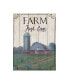 Фото #1 товара Marnie Bourque Farm Fresh 2 Vintage Barn Canvas Art - 20" x 25"