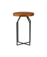 Фото #7 товара Teak Wood Contemporary Accent Table