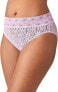 Фото #2 товара Wacoal 291694 Womens Halo Lace Hi Cut Panty Briefs, Fragrant Lilac, Medium US