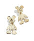 ფოტო #2 პროდუქტის Women's Mickey Mouse Gold-Tone Fleck 3D Earrings
