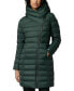 ფოტო #1 პროდუქტის Women's Asymmetric Hooded Down Puffer Coat