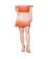 Фото #1 товара Women's Dip-Dye Denim Mini Skirt