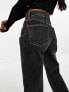 Cotton:On loose straight leg jeans in washed black