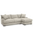Фото #3 товара Rhyder 2-Pc. Fabric Sectional Sofa with Chaise, Created for Macy's