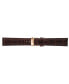 ფოტო #10 პროდუქტის Men's Swiss Tradition Brown Leather Strap Watch 42mm