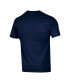 Фото #3 товара Men's Navy West Virginia Mountaineers Arch Pill T-shirt