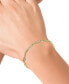 ფოტო #2 პროდუქტის EFFY® Diamond Paperclip Link Bracelet (1/2 ct. t.w.) in 14k Gold
