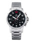 ფოტო #1 პროდუქტის Men's Summertime Stainless Steel Performance Timepiece Watch 46mm