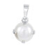 Фото #1 товара Elegant silver pendant with synthetic pearl 448 001 00600 04