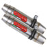 GPR EXHAUST SYSTEMS Deeptone Inox Double Interceptor 650 19-20 Euro 4 CAT Homologated Muffler