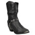 Фото #2 товара Dingo Olivia Pull On Pointed Toe Womens Black Casual Boots DI522