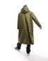 Фото #2 товара ASOS DESIGN oversized parka in khaki