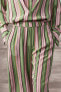 Striped trousers