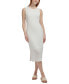 ფოტო #4 პროდუქტის Women's Sleeveless Side-Slit Midi Dress