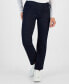 ფოტო #5 პროდუქტის Women's Mid-Rise Pull-On Straight-Leg Denim Jeans, Created for Macy's