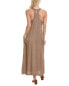 Stateside Satin Slim A-Line Dress Women's