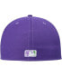 Фото #5 товара Men's Purple New York Mets Lime Side Patch 59FIFTY Fitted Hat