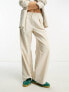 Фото #3 товара Reclaimed Vintage menzy wide leg trouser in stone