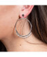 Фото #2 товара Waterfall Circle Earrings