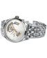 ფოტო #3 პროდუქტის Men's Swiss Automatic Jazzmaster Open Heart Stainless Steel Bracelet Watch 40mm