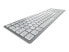 Фото #2 товара Cherry KW 9100 Slim Tastatur für Mac"Silber Deutsch Kabellos