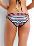 Фото #3 товара Seafolly Future Tribe Womens Multi Color Coral Swim Hipster Bikini Bottom Size 4