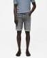 Men's Denim Bermuda Shorts