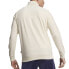 Фото #2 товара Puma Essential Minimal Gold Velour Full Zip Track Jacket Mens Off White Casual A