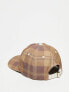 Фото #3 товара Kickers baseball cap in brown check