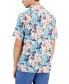 Фото #2 товара Men's Regular-Fit Floral-Print Button-Down Camp Shirt, Created for Macy's