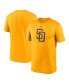 Фото #1 товара Men's Gold San Diego Padres New Legend Logo T-shirt