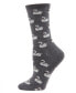 Фото #1 товара Women's Cashmere Blend Crew Socks