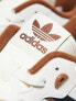 Фото #5 товара adidas Originals Rivalry Low trainers in white and brown