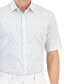 Фото #3 товара Men's Diamond Stripe Shirt, Created for Macy's