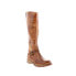 Фото #2 товара Bed Stu Glaye F315401 Womens Brown Leather Zipper Mid Calf Boots 6