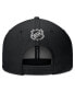 Men's Black New Jersey Devils Authentic Pro Training Camp Snapback Hat