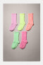 Фото #4 товара 5-pack of neon socks