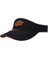 ფოტო #2 პროდუქტის Men's Black Oklahoma State Cowboys 2021 Sideline Performance Visor